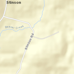 Stinson Alabama Street Map