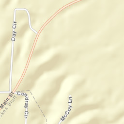 Mayes Crossroad Alabama Street Map