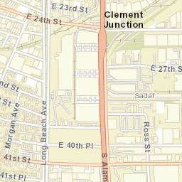 Nevin California Street Map