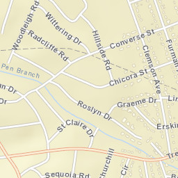 4397 Converse Street, Columbia, SC 29206 Street Map