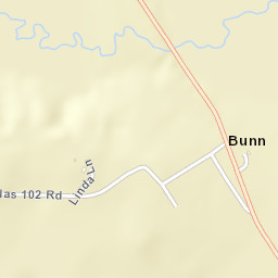 Bunn Arkansas Street Map
