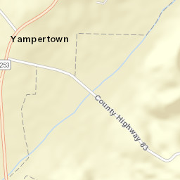 Yampertown Alabama Street Map