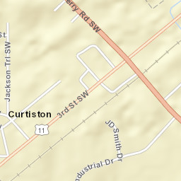 Lester Alabama Street Map