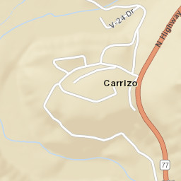 Carrizo Arizona Street Map
