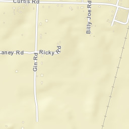 Curtis Arkansas Street Map