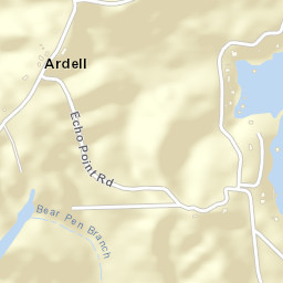 Ardell Alabama Street Map