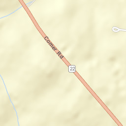 1671-1765 Comer Road, Comer, GA 30629 Street Map