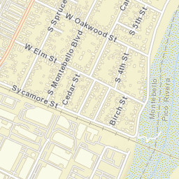 Bandini California Street Map