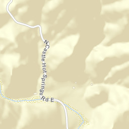 Castle Hot Springs Arizona Street Map