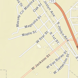 Gould Arkansas Street Map