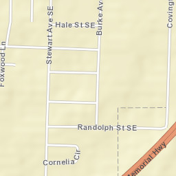 Siberton Alabama Street Map