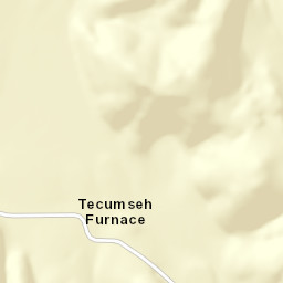 Tecumseh Furnace Alabama Street Map