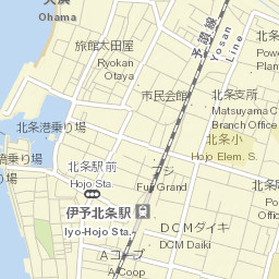 Hōjō Street Map