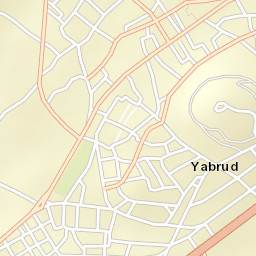 Yabrūd Street Map
