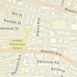 Los Nietos California Street Map