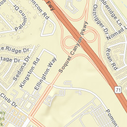 15977-15999 Los Serranos Country Club Dr, Chino Hills, CA Street Map