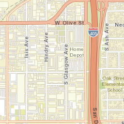 800-804 West Manchester Boulevard Inglewood CA 90301 Street Map