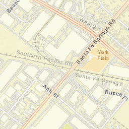 Valla California Street Map