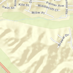 Hinda California Street Map