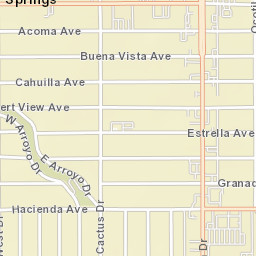 12380-12498 Palm Dr, Desert Hot Springs Street Map