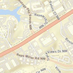 3047-3235 Business Park Drive Norcross GA Street Map