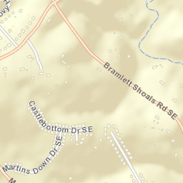 702-774 Castlebottom Dr SE Lawrenceville GA Street Map