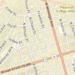 300-398 Georgia 15 Alternate, Athens, GA Street Map