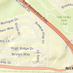 Nicklin California Street Map