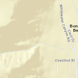 Bonnie Bell California Street Map