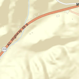 Wilburn Alabama Street Map