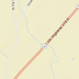 Ladiga Alabama Street Map