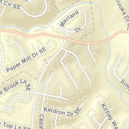 995 Kirtley Way SE Lawrenceville GA Street Map