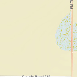 2898 County Road 265, Petersburg, TX Street Map