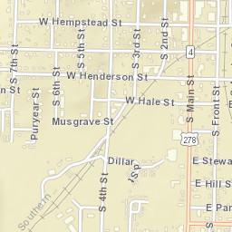 229-299 South Ansley Street Nashville AR Street Map