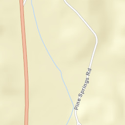 Pine Springs Alabama Street Map