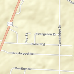 283 Crestwood Drive, Winfield, AL 35594 Street Map