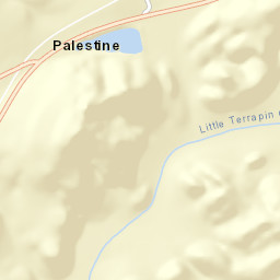 Palestine Alabama Street Map