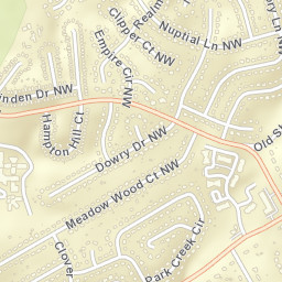 1060-1110 Park Creek Cir Lawrenceville GA Street Map