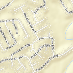 1940 Hollywood Dr Lawrenceville GA Street Map