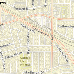 Leffingwell California Street Map