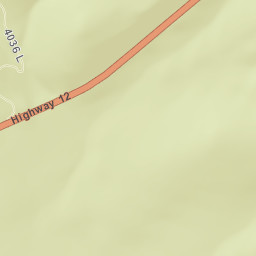 Highway 12, Apache National Forest, Datil Street Map