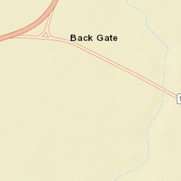 Back Gate Arkansas Street Map
