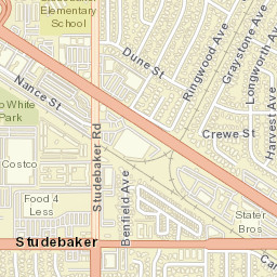 Studebaker California Street Map