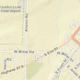 Gurdon Arkansas Street Map