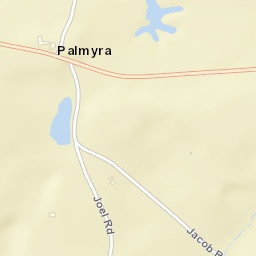 Palmyra Arkansas Street Map