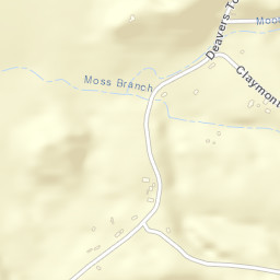 Deavers Town Alabama Street Map