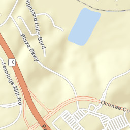 1553-1579 Jennings Mill Road, Bogart, GA Street Map