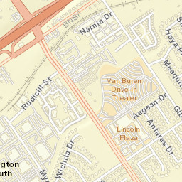 Arlington Station California Street Map