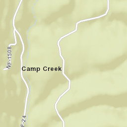 Camp Creek Arizona Street Map