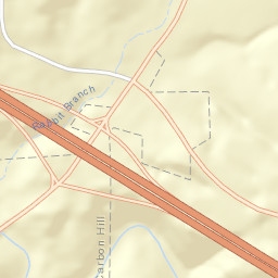 6830 Prospect Road, Carbon Hill, AL 35549 Street Map